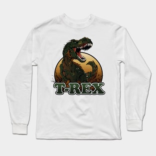 Jurassic King: T-Rex Adventure in the Desert Long Sleeve T-Shirt